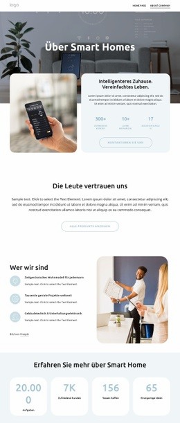 Erstklassige Smart-Home-Automatisierung