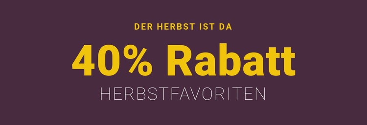 Beeilen Sie sich für den Super Sale Eine Seitenvorlage