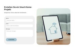 Machen Sie Ein Smart-Home-Projekt – Benutzerfreundliche HTML5-Vorlage