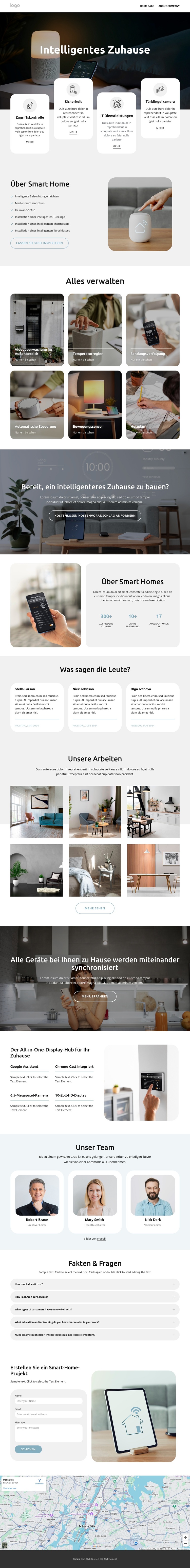 Intelligentes Zuhause WordPress-Theme