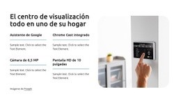 Creador De Sitios Web Para Centro De Visualización Todo En Uno