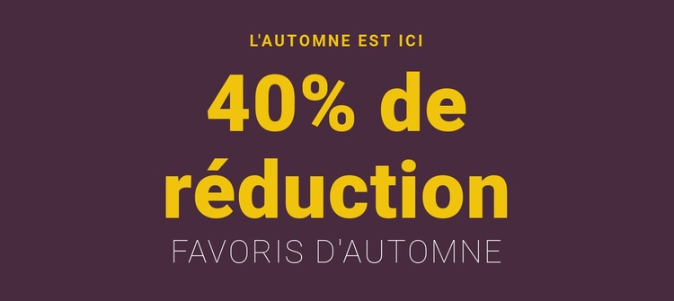 Dépêchez-vous pour la super vente Maquette de site Web