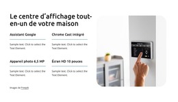 Hub D'Affichage Tout-En-Un - Modèle Web