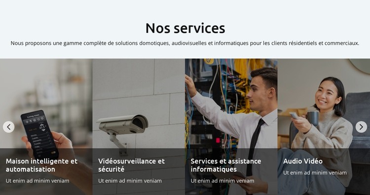 Automatisez votre maison Modèle HTML