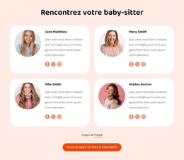 Rencontrez Votre Baby-Sitter