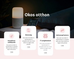 Intelligens Otthoni Rendszerek - Sablon Elemek Hozzáadásához Az Oldalhoz