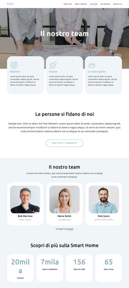 Squadra Casa Intelligente - Dettagli Sulle Varianti Bootstrap