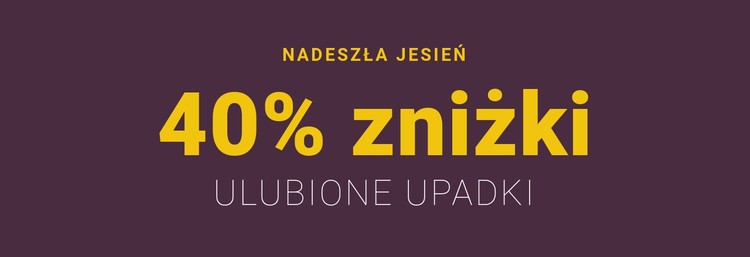 Pospiesz się na super wyprzedaż Szablon CSS