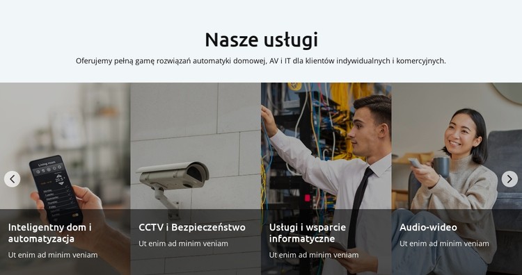 Zautomatyzuj swój dom Szablon CSS