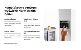 Kompleksowy Koncentrator Wyświetlacza - Szablon Internetowy