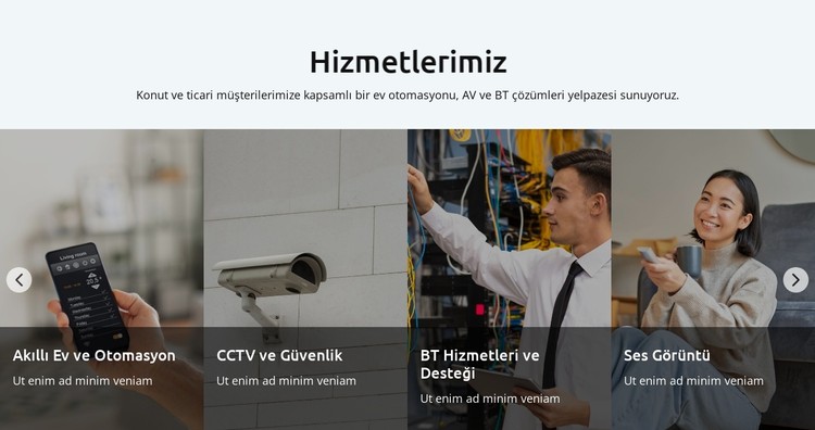 Evinizi otomatikleştirin CSS Şablonu