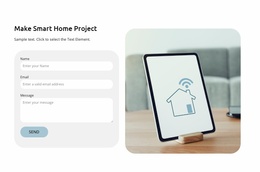 Custom Fonts, Colors And Graphics For Make Smart Home Project