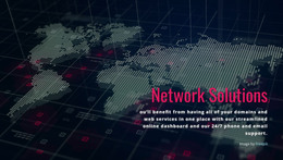 Network Connection And Solutions - Site Template