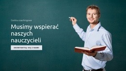 Wspieraj Edukację I Nauczycieli - Szablony Projektów Stron Internetowych