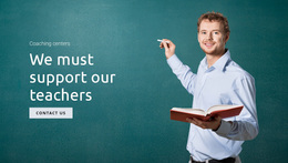 Support Education And Teachers