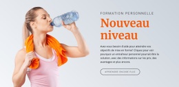 Maquette De Site Web Exclusive Pour Nouveau Niveau De Santé