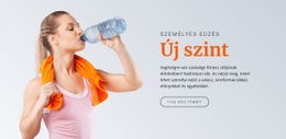 Az Egészség Új Szintje – Mobilwebhely-Sablon