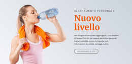 Nuovo Livello Di Salute Design Di Siti Web