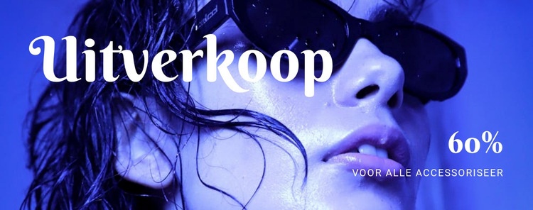 Verkoop van accessoires WordPress-thema