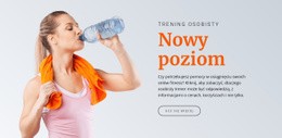 Ekskluzywna Makieta Strony Internetowej Dla Nowy Poziom Zdrowia