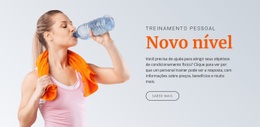 Construtor De Sites Incrível Para Novo Nível De Saúde