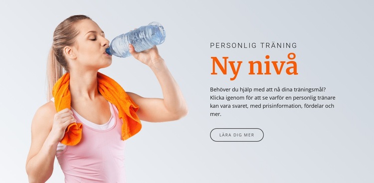 Ny hälsa HTML-mall