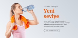 Yeni Sağlık Seviyesi Için Özel Web Sitesi Modeli