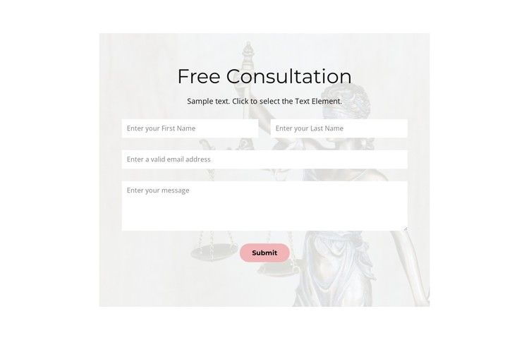 Specializes in divorce settlements CSS Template