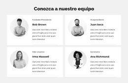 Nuestro Equipo Especial - Plantilla Creativa Multipropósito