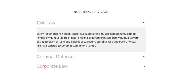 Se especializa en derecho de patentes. Tema de WordPress