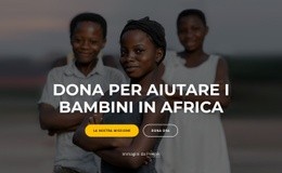 Carità Africa - Costruttore Web