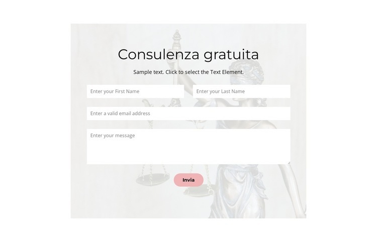 Specializzato in accordi di divorzio Modelli di Website Builder