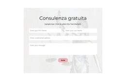 Modello CSS Per Specializzato In Accordi Di Divorzio