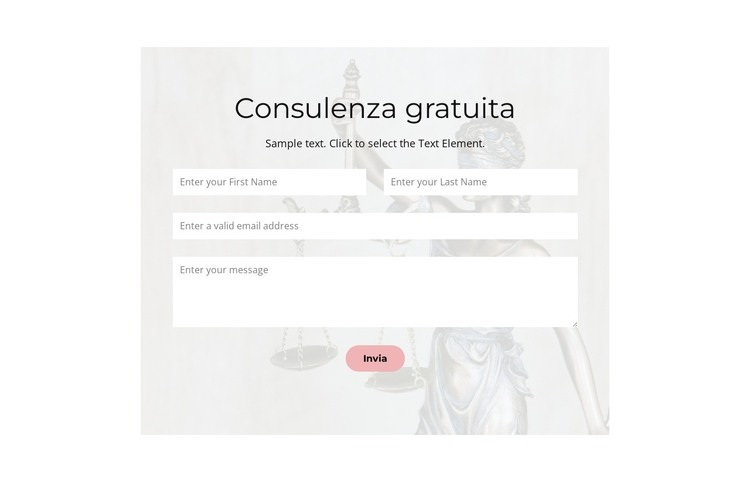 Specializzato in accordi di divorzio Modello HTML