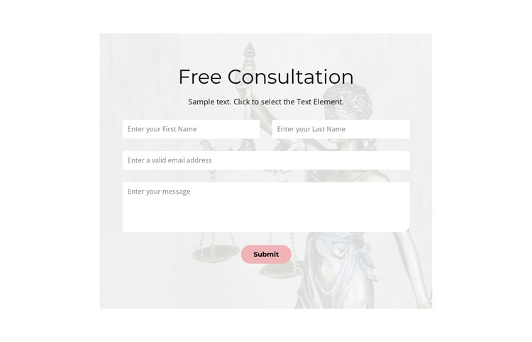 Specializes in divorce settlements Joomla Template