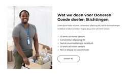 Een Liefdadigheidsorganisatie Of Liefdadigheidsinstelling - Joomla-Thema