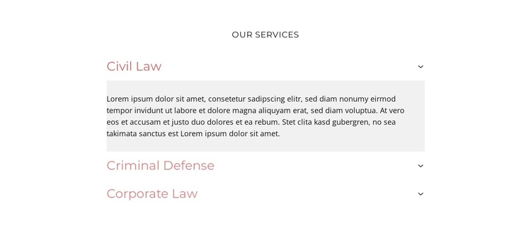 Specializes in patent law One Page Template