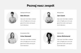 Nasz Specjalny Zespół - Makieta Funkcjonalności Witryny