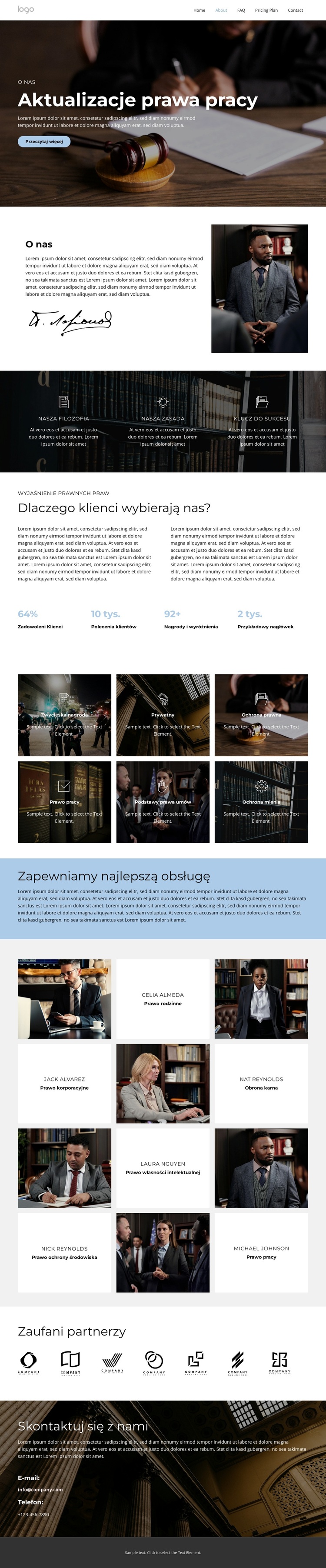 Zrównoważony rozwój Motyw WordPress