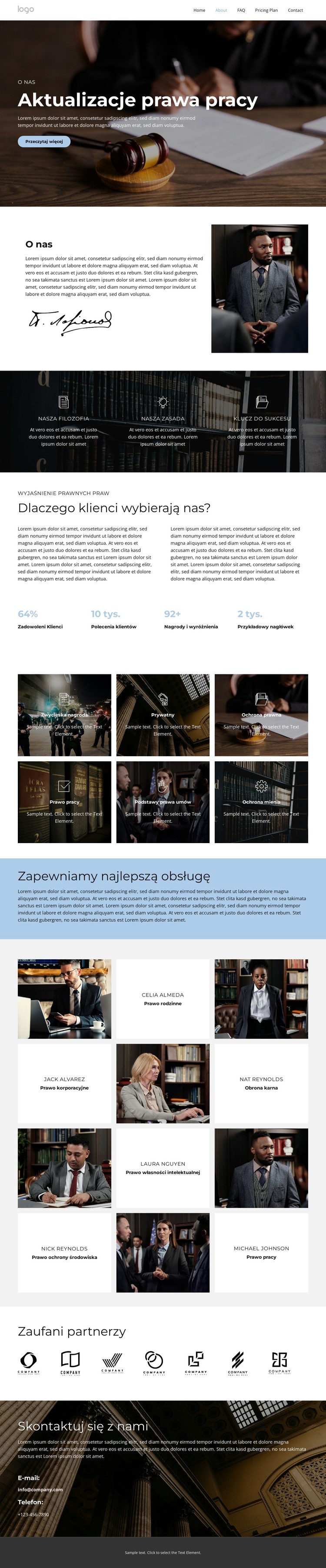 Zrównoważony rozwój Szablon CSS