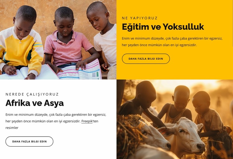 Yoksulluktan kurtulmanın en iyi yolu Joomla Şablonu