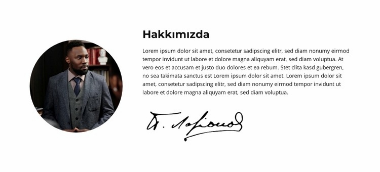 Haksız fesih Web Sitesi Mockup'ı