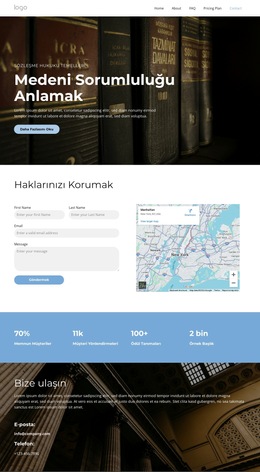 Yasal Haklar Açıklandı - En Iyi Web Sitesi Şablonu