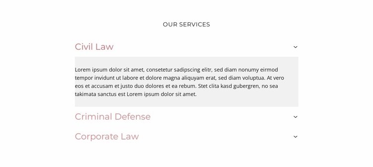 Specializes in patent law Landing Page