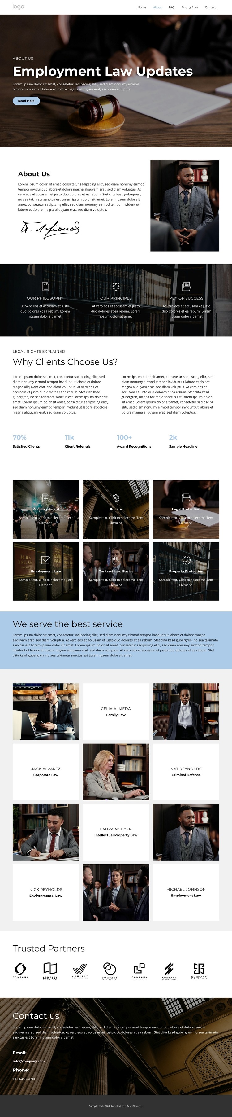 Sustainable development WordPress Theme