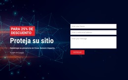 Diseño De Página HTML Para Asegure Su Sitio