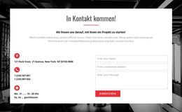 Neues Design Für Ihre Telefonnummer Und E-Mail-Adresse