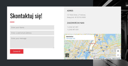 Opcje Kontaktu - Profesjonalny Szablon Strony Internetowej