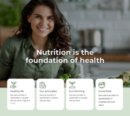 Nutrion Is The Foundation Of Health