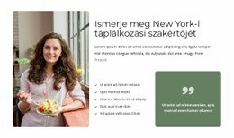 NYC Minősített Táplálkozási Szakértő